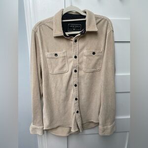 True Grit men’s Beige corduroy jacket